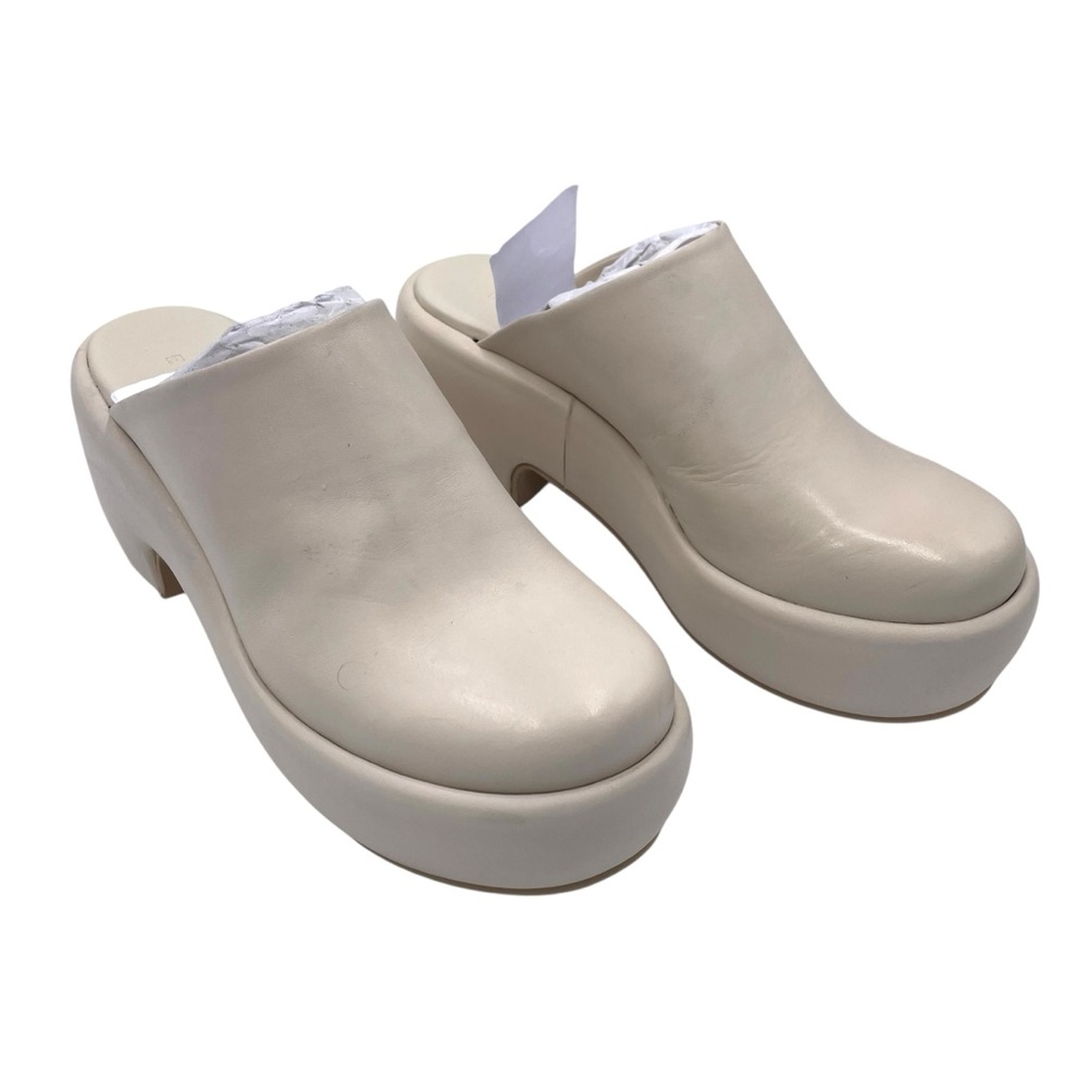 NEW Everlane Cream Parchment The Puffa Platform Clog in Size 6‎ - Picture 6 of 16